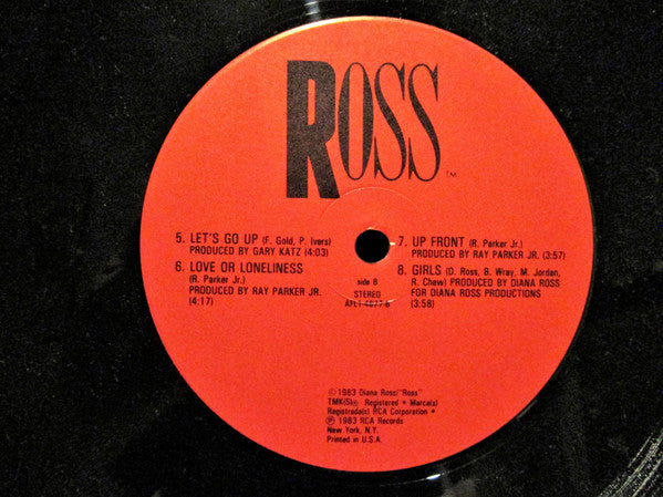 Diana Ross - Ross (LP, Album)