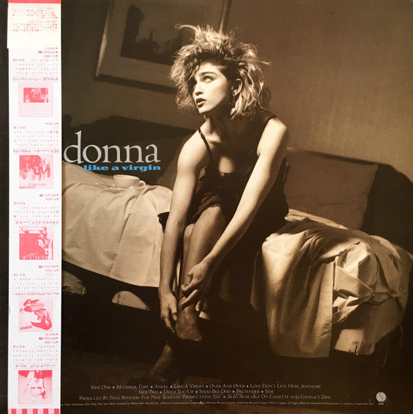 Madonna - Like A Virgin (LP, Album, Promo)