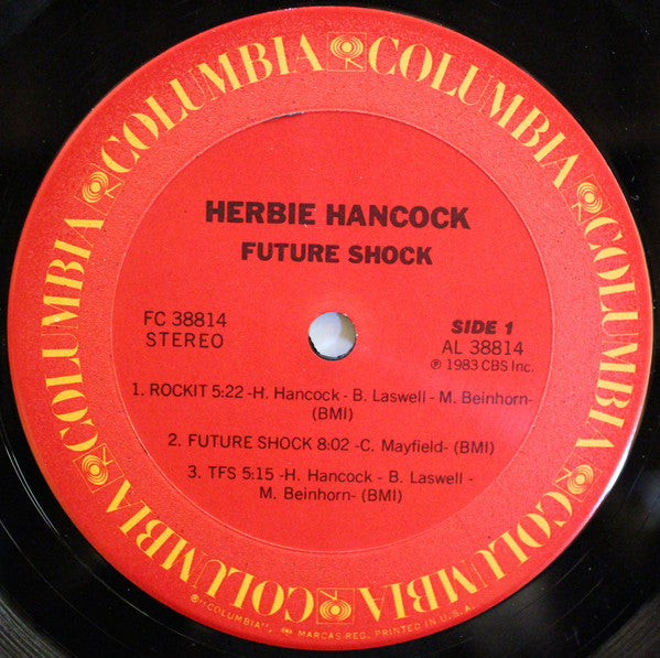 Herbie Hancock - Future Shock (LP, Album)