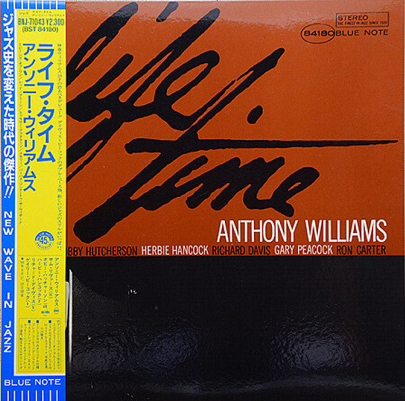 Anthony Williams - Life Time (LP, Album, RE)