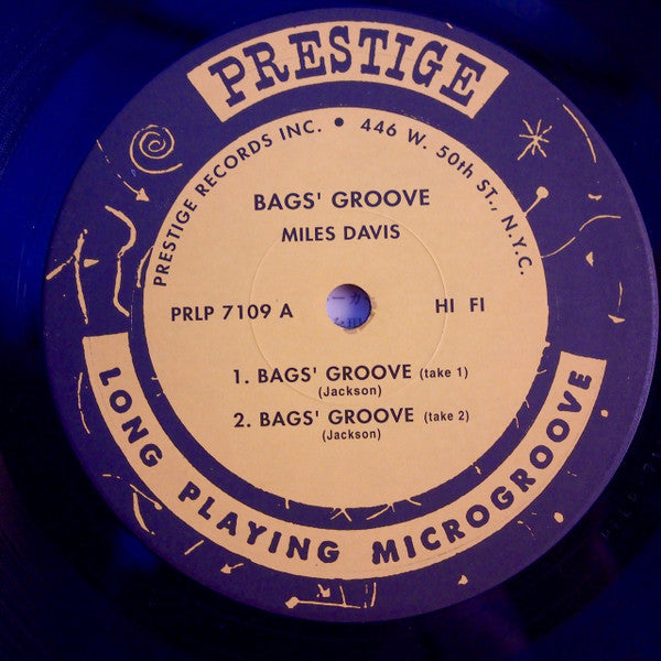 Miles Davis - Bags Groove (LP, Album, RE)
