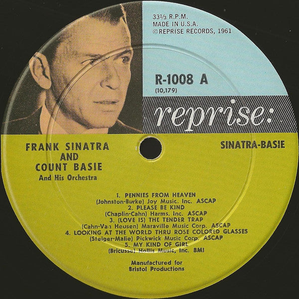 Frank Sinatra - Sinatra - Basie: An Historic Musical First(LP, Albu...
