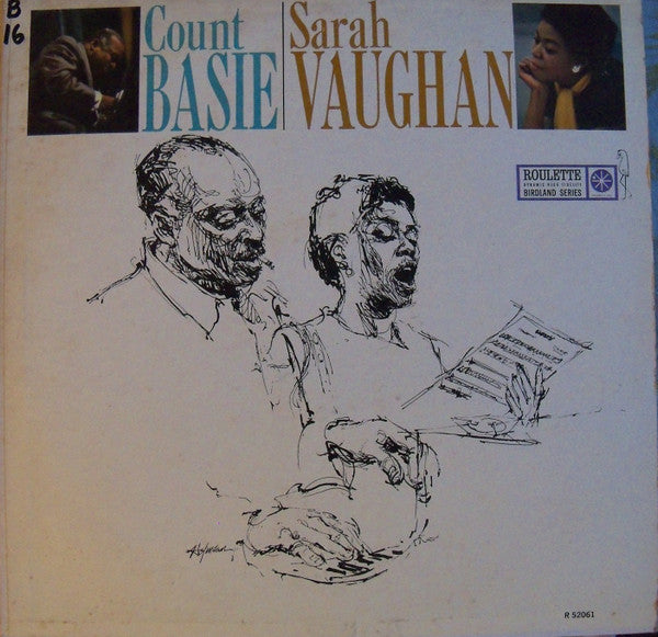 Count Basie - Count Basie / Sarah Vaughan(LP, Album, Mono)