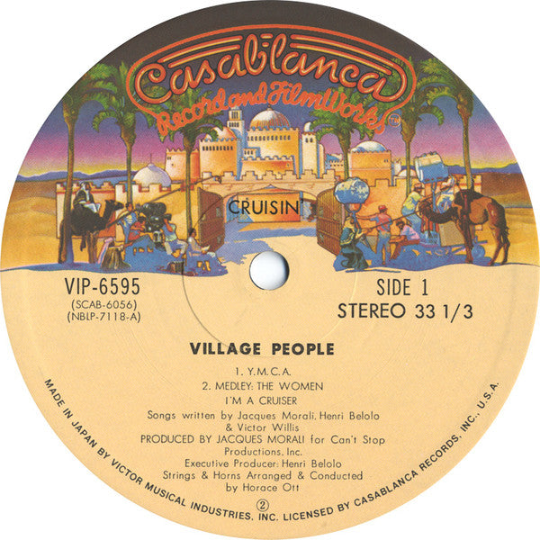 Village People - Cruisin' (LP, Album)