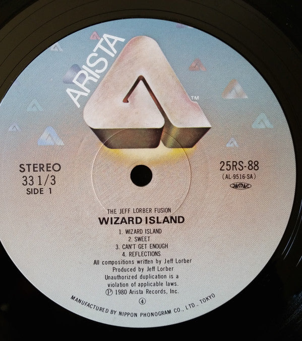 The Jeff Lorber Fusion - Wizard Island (LP, Album)