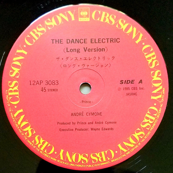 André Cymone - The Dance Electric (12"", Single)