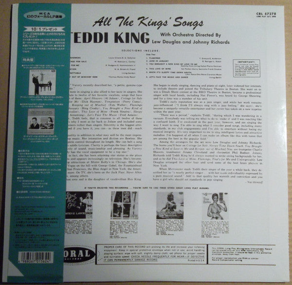 Teddi King - All The King's Songs (LP, Album, Ltd, RE)