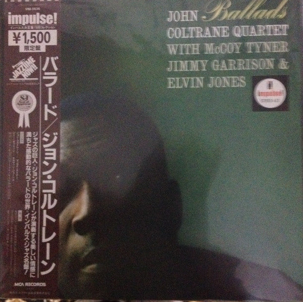 John Coltrane Quartet* - Ballads (LP, Album, Ltd, RE, Sin)