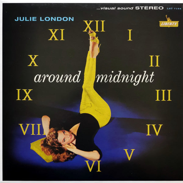 Julie London - Around Midnight (LP, Album, RE, 180)