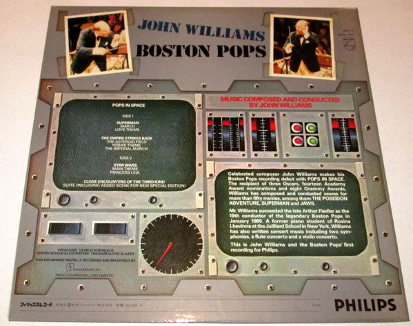 John Williams (4), Boston Pops* - Pops In Space (LP, Album)