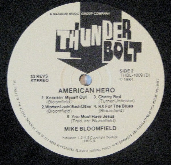 Mike Bloomfield - American Hero (LP, Album)