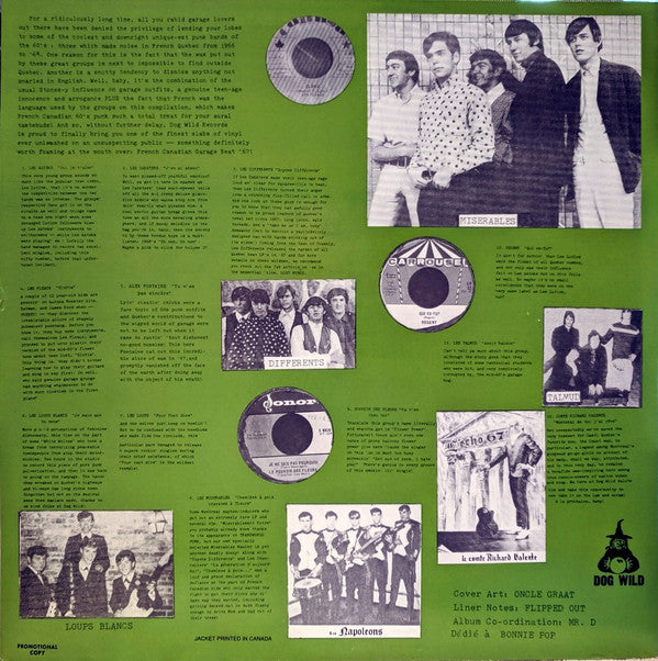 Various - Rumble - Quebec Garage Beat 66-67 (LP, Comp, Unofficial)