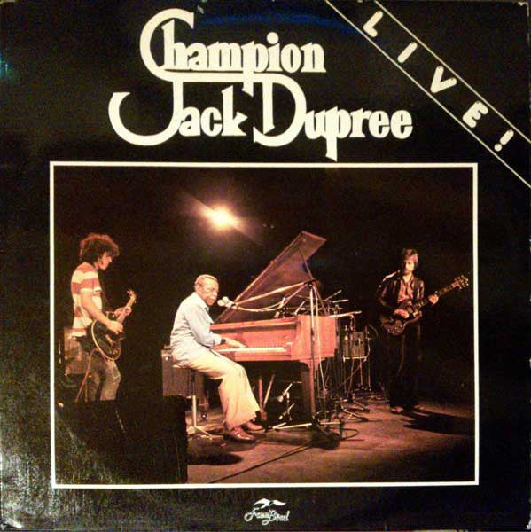 Champion Jack Dupree - Live! (LP, Album)