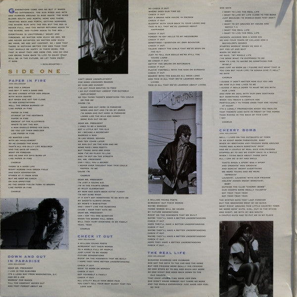 John Cougar Mellencamp - The Lonesome Jubilee (LP, Album, Hau)
