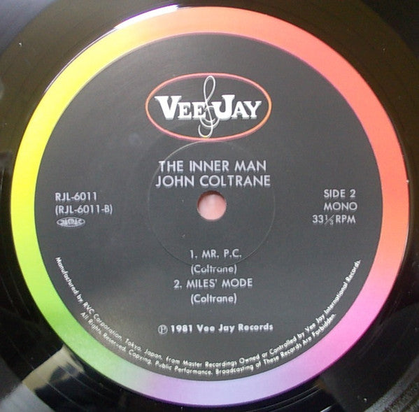 John Coltrane - The Inner Man (LP, Album, Mono, RE)