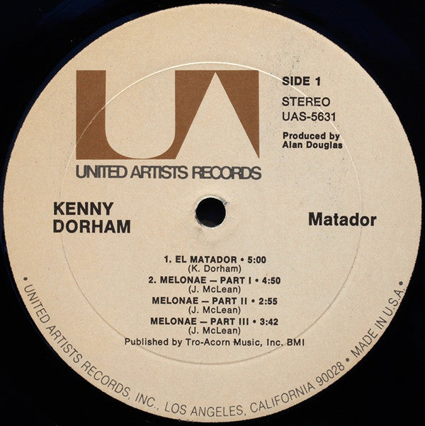 Kenny Dorham - Matador (LP, Album, RE)