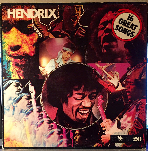 Jimi Hendrix - Hendrix (16 Great Songs) (LP, Comp)