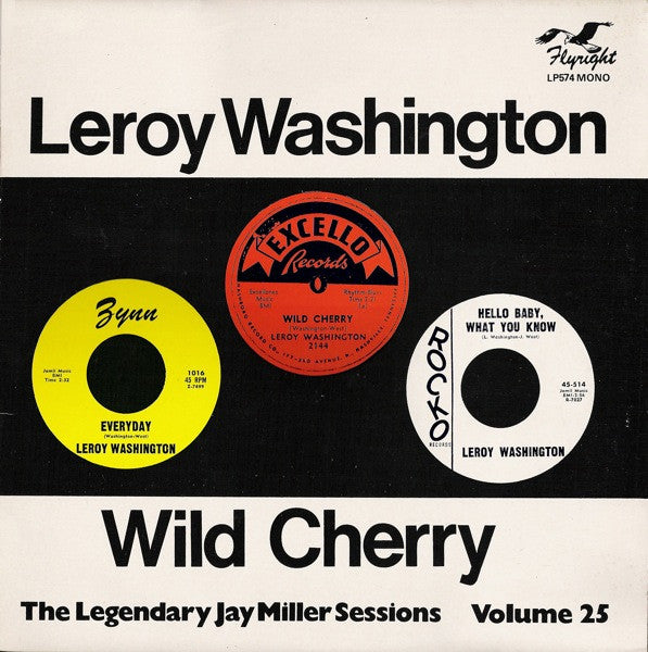 Leroy Washington (2) - Wild Cherry (LP, Comp, Mono, RM)