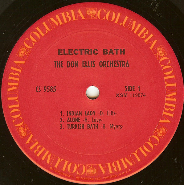 The Don Ellis Orchestra - Electric Bath (LP, Album, RP, Ter)