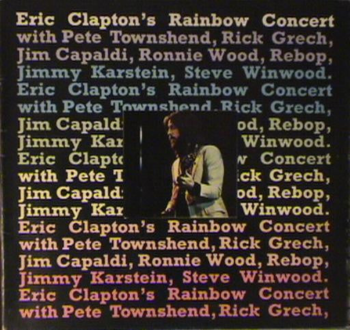 Eric Clapton - Eric Clapton's Rainbow Concert (LP, Album, RI )