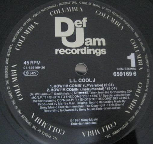 LL Cool J - How I'm Comin' (12"")