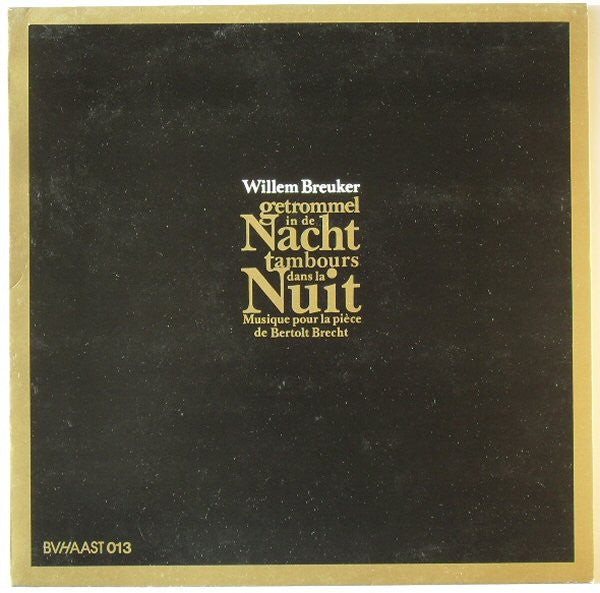 Willem Breuker - Getrommel In De Nacht = Tambours Dans La Nuit (Mus...