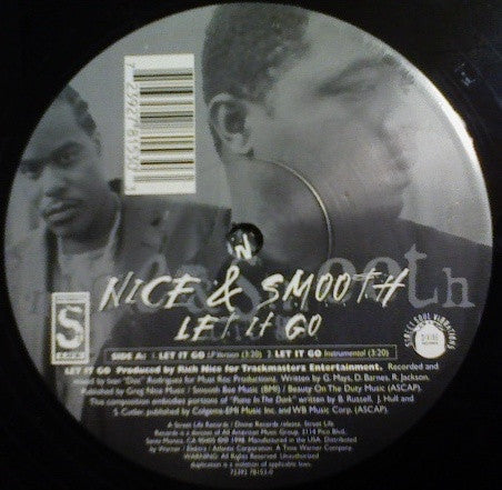 Nice & Smooth - Let It Go (12"")