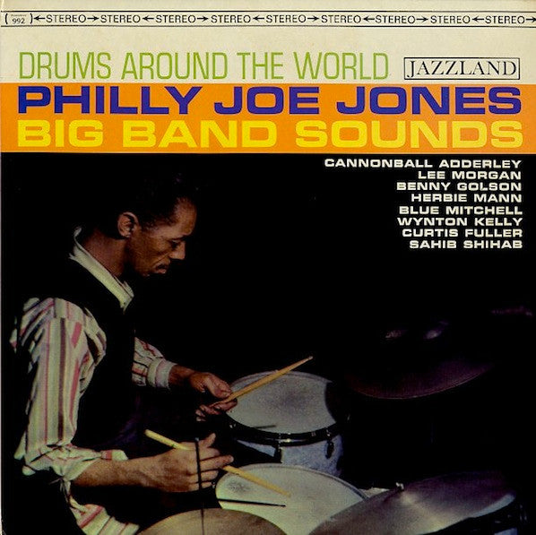 Philly Joe Jones* - Drums Around The World (LP, Album, RE)