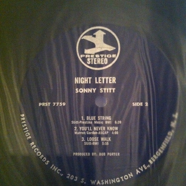 Sonny Stitt - Night Letter (LP, Album)