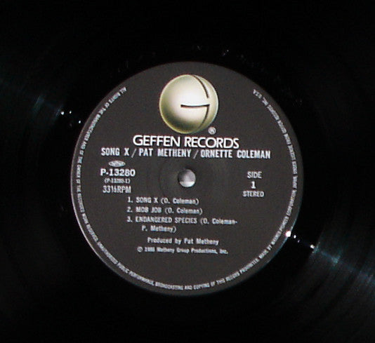 Pat Metheny / Ornette Coleman - Song X (LP, Album)