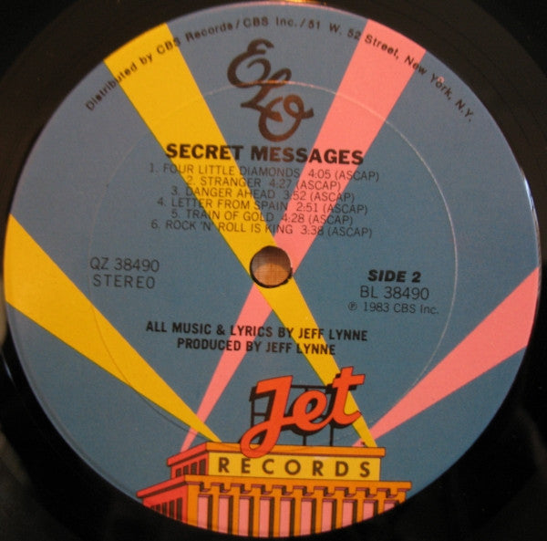 Electric Light Orchestra - Secret Messages (LP, Album, Car)