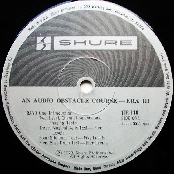 Various - Audio Obstacle Course - Era III (The Shure Trackability T...