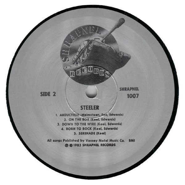 Steeler (2) - Steeler (LP, Album, RE, Rai)