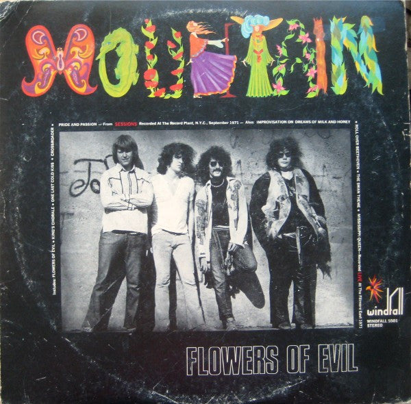 Mountain - Flowers Of Evil (LP, Album, MR )