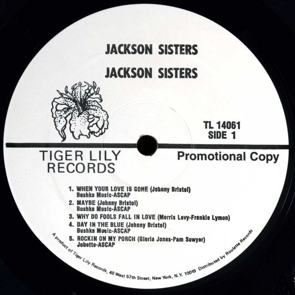 Jackson Sisters - Jackson Sisters (LP, Album, Promo, RE)