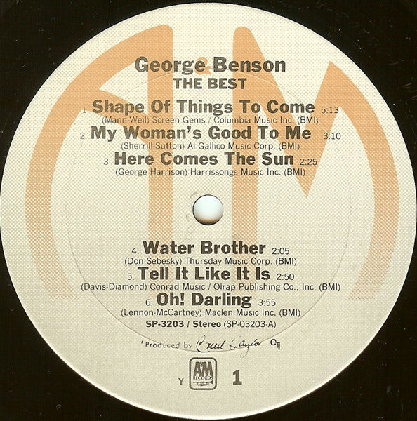 George Benson - The Best (LP, Comp)