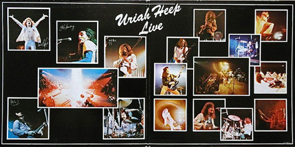 Uriah Heep - Uriah Heep Live (2xLP, Album, RE, Gat)