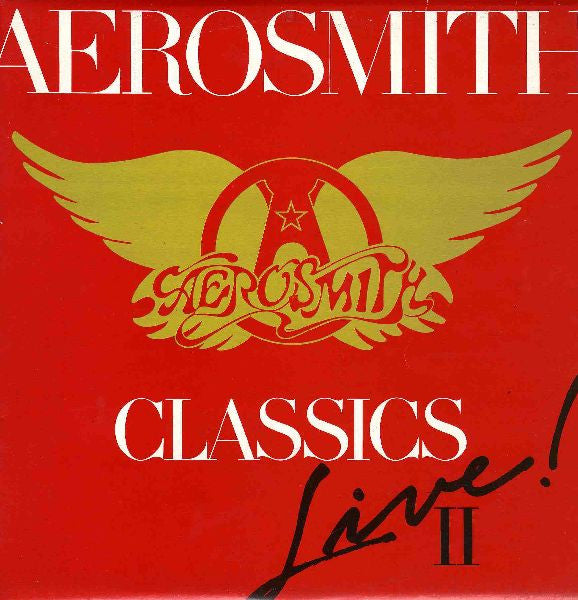 Aerosmith - Classics Live II (LP, Comp, Car)