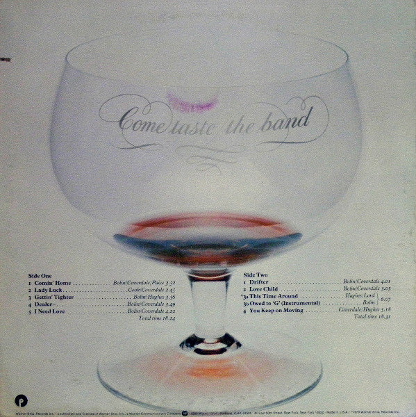 Deep Purple - Come Taste The Band (LP, Album, San)