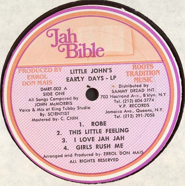 Little John - Early Days (LP, Album)