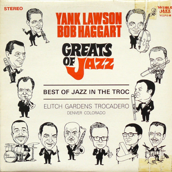 Yank Lawson - Greats Of Jazz - Best Of Jazz In The Troc(LP, Album)