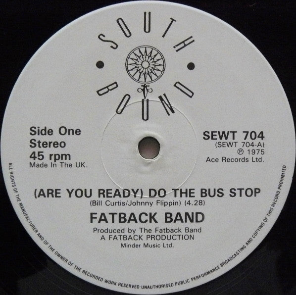 Fatback* - Bus Stop (12"")
