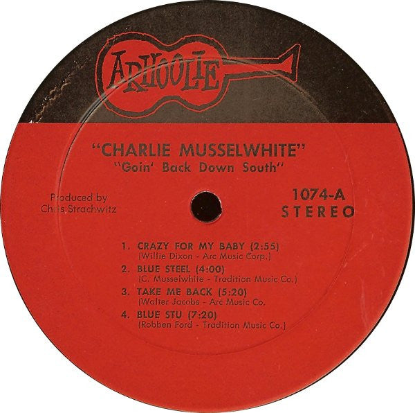 Charlie Musselwhite - Goin' Back Down South (LP, Album)