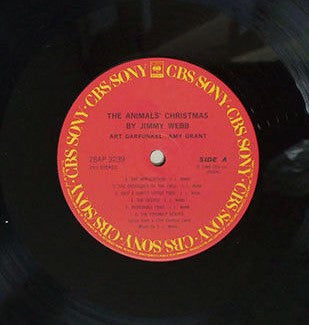 Art Garfunkel / Amy Grant - The Animals' Christmas (LP, Album)