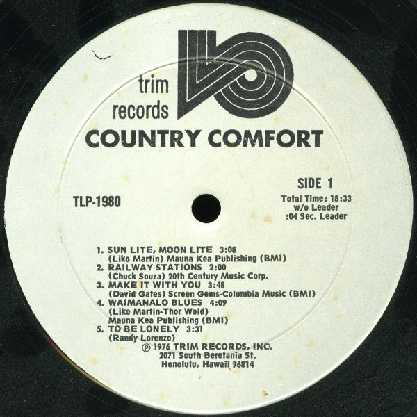 Country Comfort - We Are The Children (LP, Album)
