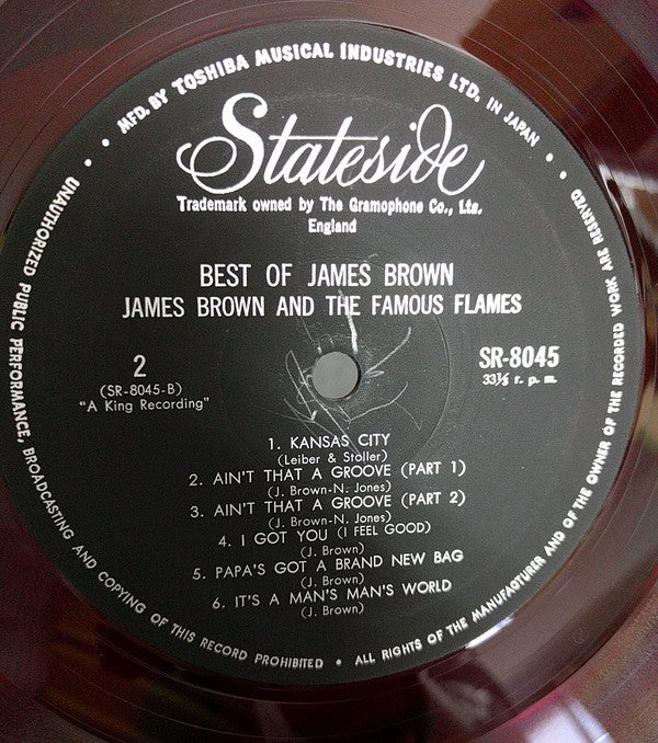 James Brown - Best Of James Brown (LP, Comp, Red)