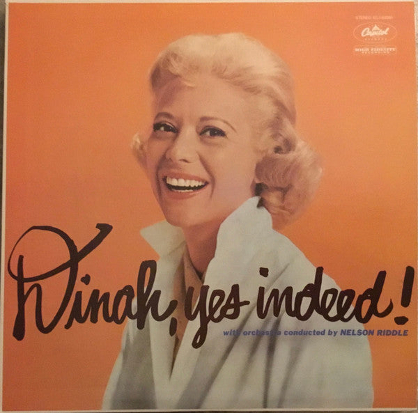 Dinah Shore - Dinah, Yes Indeed! (LP, Album, RE)