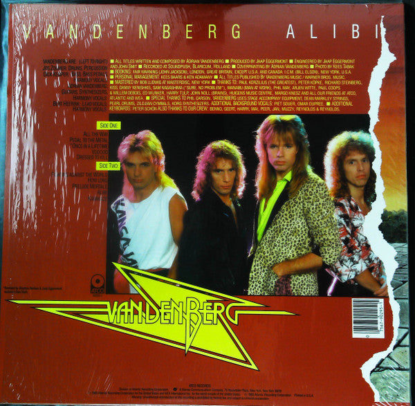 Vandenberg - Alibi (LP