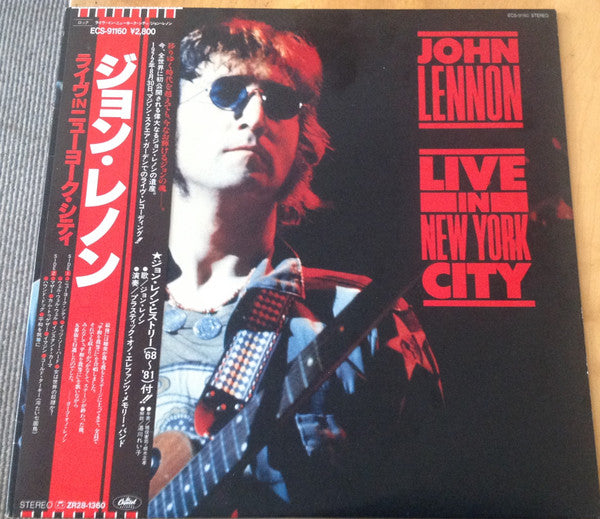 John Lennon - Live In New York City (LP, Album, Promo)