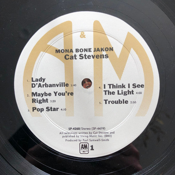 Cat Stevens - Mona Bone Jakon (LP, Album, RE, Mon)